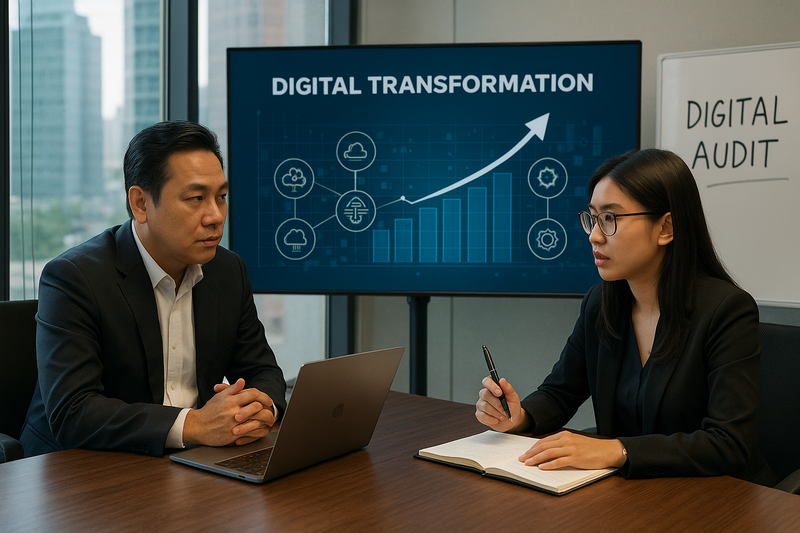 The First Step in Digital Transformation: A Practical Audit for Your Business Operations